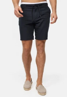 Indicode Chinoshorts INCaro Dunkelblau/Blau
