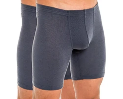 HERMKO Funktionsboxer 63955 2er Pack Herren Longpant 63955