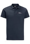 Jack Wolfskin Poloshirt ESSENTIAL POLO Dunkelblau/Blau
