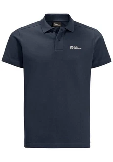 Jack Wolfskin Poloshirt ESSENTIAL POLO Dunkelblau/Blau