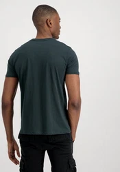 Alpha Industries T-Shirt Basic T 2 Pack Dunkelgrün/Grün/Blau