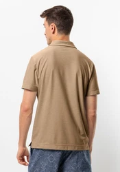 Jack Wolfskin Poloshirt TERRAL POLO Khaki/Beige/Braun