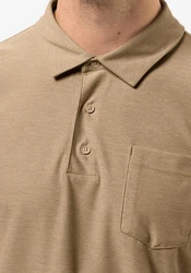 Jack Wolfskin Poloshirt TERRAL POLO Khaki/Beige/Braun
