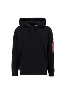 Alpha Industries Hoodie Embroidery Hoodie Dunkelblau/Schwarz