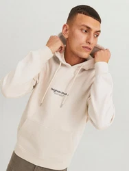 Jack & Jones Hoodie JORVESTERBRO Beige/Khaki/Braun