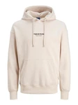Jack & Jones Hoodie JORVESTERBRO Beige/Khaki/Braun