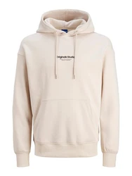 Jack & Jones Hoodie JORVESTERBRO Beige/Khaki/Braun