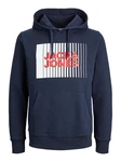 Jack & Jones Sweatshirt Dunkelblau/Hellblau