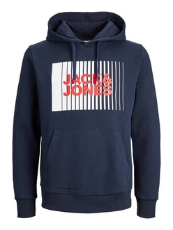 Jack & Jones Sweatshirt Dunkelblau/Hellblau Jack & Jones Sweatshirt Dunkelblau/Hellblau