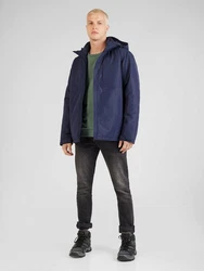 CMP 3-in-1-Funktionsjacke MAN JACKET ZIP HOOD DETACHABLE INN.JACKET schwarz/blau