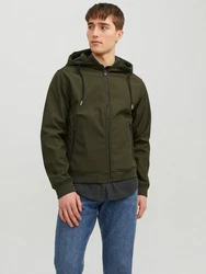 Jack & Jones Tech Allwetterjacke (1-St) tanne