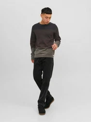 Jack & Jones Strickpullover Hill (1-tlg) mischfarben