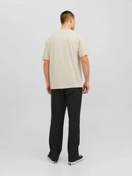 Jack & Jones T-Shirt JORVESTERBRO TEE SS CREW NECK NOOS Beige/Khaki