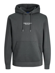 Jack & Jones Hoodie JORVESTERBRO Dunkelgrau/Grau/Dunkelblau/Hellgrau