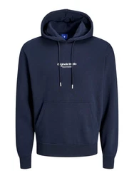 Jack & Jones Hoodie JORVESTERBRO Dunkelblau/Blau