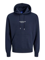 Jack & Jones Hoodie JORVESTERBRO Dunkelblau/Blau