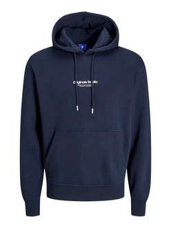 Jack & Jones Hoodie JORVESTERBRO Dunkelblau/Blau