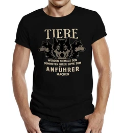 T-Shirt fr Regierungskritiker: Tiere wrden niemals den Dmmsten ...