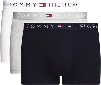 Tommy Hilfiger 3P Original Trunks Dunkelblau/Grau Tommy Hilfiger 3P Original Trunks Dunkelblau/Grau