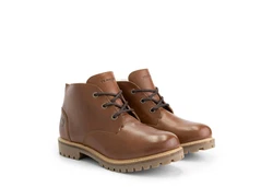 Travelin' Schnürboots Trehuse Men Cognac