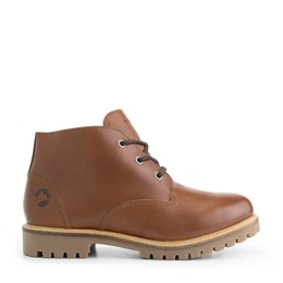Travelin' Travelin' Trehuse Men Cognac 46 Schnrboots