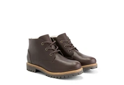 Travelin' Schnürboots Trehuse Men Dunkelbraun