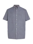Tommy Hilfiger Kurzarmhemd 1985 FLEX OXFORD RF SHIRT Grau/Hellblau/Blau/Dunkelblau