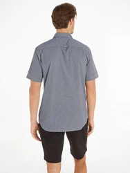 Tommy Hilfiger Kurzarmhemd FLEX GINGHAM RF SHIRT Hellblau/Grau/Dunkelblau/Blau