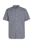 Tommy Hilfiger Kurzarmhemd FLEX GINGHAM RF SHIRT Hellblau/Grau/Dunkelblau/Blau