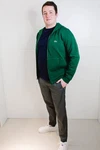 Lacoste Sweatjacke grün