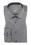Eterna Langarmhemd Slim Fit Businesshemd Dunkelgrau/Grau