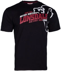Lonsdale T-Shirt Walkley Rot/Dunkelrot/Schwarz/Dunkelblau