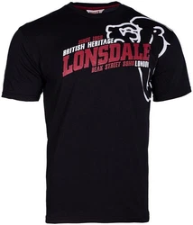 Lonsdale T-Shirt Walkley Rot/Dunkelrot/Schwarz/Dunkelblau