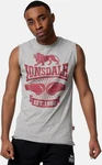 Lonsdale T-Shirt Cleator Rot/Hellgrau/Dunkelgrau/Grau