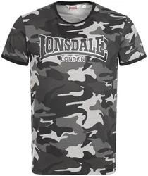 Lonsdale T-Shirt Cobbett Dunkelgrün/Dunkelgrau