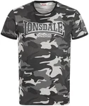 Lonsdale T-Shirt Cobbett Dunkelgrün/Dunkelgrau