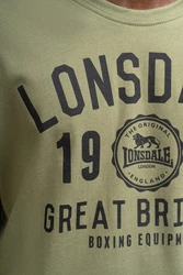 Lonsdale T-Shirt Bangor Dunkelgrün/Grün/Braun