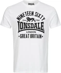 Lonsdale T-Shirt BYLCHAU Grün/Dunkelgrau/Dunkelgrün/Weiß/Braun