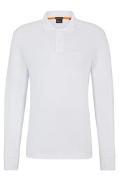 Poloshirt Passerby mit BOSS-Logobadge