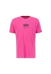 Alpha Industries T-Shirt Basic T ML Rosa