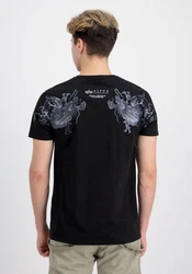 Alpha Industries T-Shirt Dragon blau / grau / schwarz / wei
