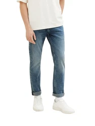 TOM TAILOR Denim Slim-fit Jeans Piers Slim Weiß/Creme