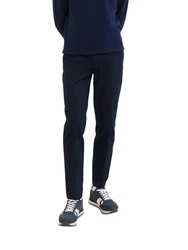 TOM TAILOR Denim Chinohose Dunkelblau/Blau