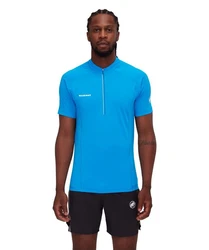 Mammut T-Shirt Aenergy FL Half Zip T-Shirt Blau/Hellblau/Türkis