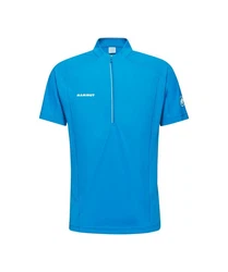 Mammut T-Shirt Aenergy FL Half Zip T-Shirt Blau/Hellblau/Türkis
