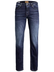 JACK & JONES Jeans JJIClark JJOriginal Dunkelblau/Blau/Hellblau