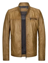 Lederjacke MSMarco Herrenjacke aus softem Lammnappa Leder