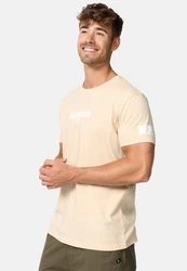 Indicode T-Shirt GOTSVegas Beige/Khaki