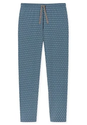Schiesser Schlafanzug Hose Hellblau/Grau/Blau