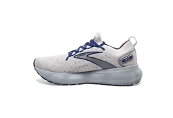 Brooks Glycerin StealthFit 20 Herren Laufschuh Oyster/Alloy/Blue Depths